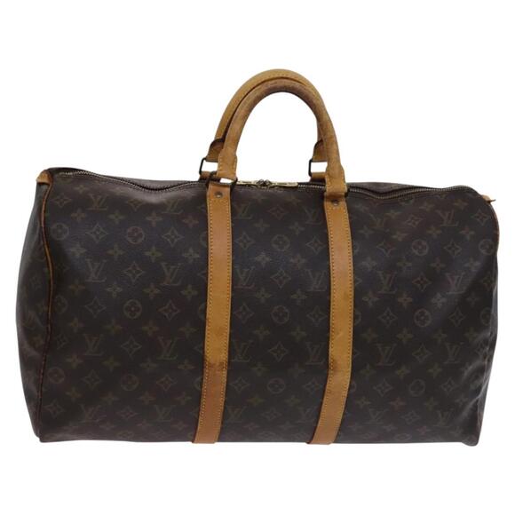 LOUIS VUITTON Monogram Keepall 50 Boston Bag M41426 - Picture 1 of 16